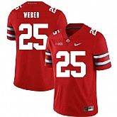 Ohio State Buckeyes 25 Mike Weber Red Nike College Football Jersey Dzhi,baseball caps,new era cap wholesale,wholesale hats